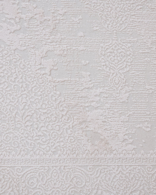 Cotton Area Rug - Machine Made Cream Frame Soft Cotton Weft Base Rug