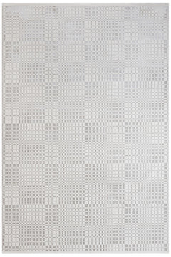 Cotton Area Rug - Machine Made Geometric Design with Soft Threads & Non Slip Pad