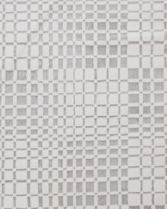 Cotton Area Rug - Machine Made Geometric Design with Soft Threads & Non Slip Pad