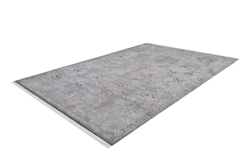 Modern Area Rug – Grey Digital Print Carpet | Antibacterial, Non Slip & Washable