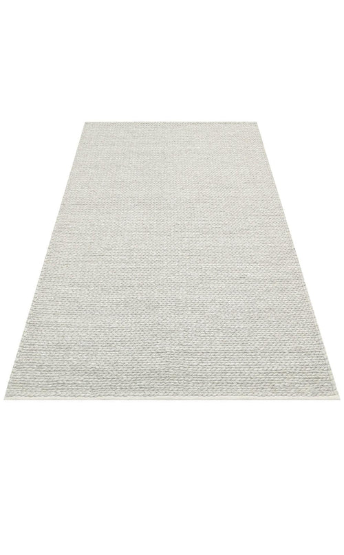 Modern Jute Kilim - Hand Woven Cream Colored Rug With Non Slip Backing