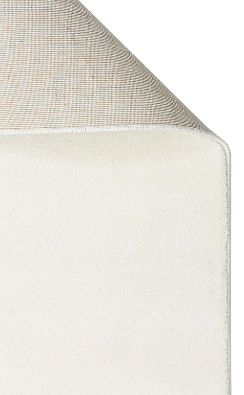 Modern Machine Made Rug - Acerra White Area Rug | Dustproof, Easy Clean Flatweave