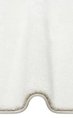 Modern Machine Made Rug - Acerra White Area Rug | Dustproof, Easy Clean Flatweave