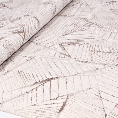 Adrianna Cream Geometric Machine Made Area Rug