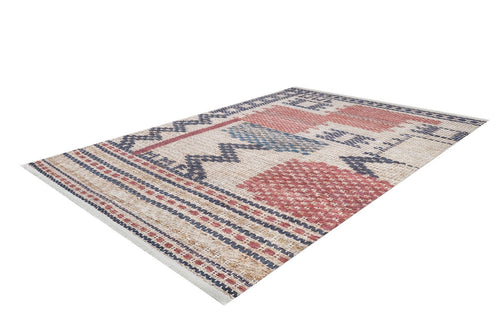 Digital Print Area Rug – Beige Geometric Non Slip High Quality Carpet