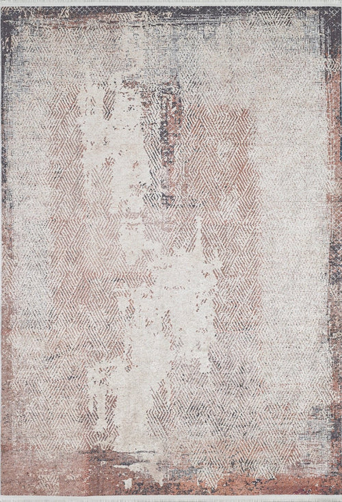 Modern Area Rug – Beige Digital Print Rug | Non Slip, Antibacterial Carpet