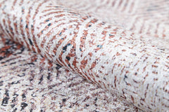 Modern Area Rug – Beige Digital Print Rug | Non Slip, Antibacterial Carpet