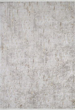 Modern Area Rug – Beige Digital Print Carpet | Non Slip, Antibacterial, Washable Floor Covering