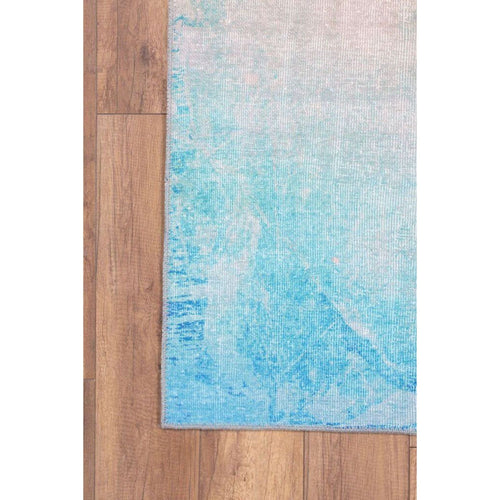 Modern Cotton Area Rug – Washable Non Slip Beige Soft Microfiber Plush Carpet
