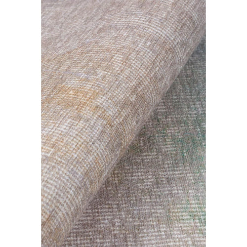 Modern Cotton Area Rug – Washable Non Slip Beige Soft Microfiber Plush Carpet