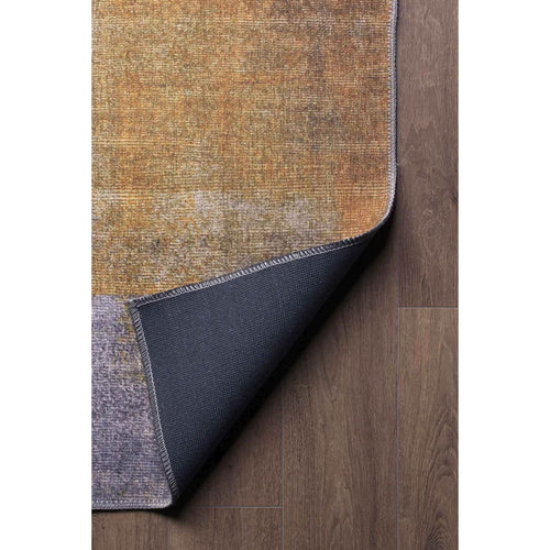 Modern Cotton Area Rug – Washable Non Slip Yellow Soft Microfiber Carpet