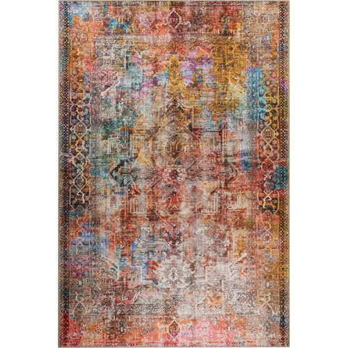 Modern Cotton Area Rug - Washable Non Slip Soft Polyester Carpet for Living Room