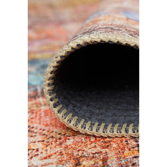 Modern Cotton Area Rug - Washable Non Slip Soft Polyester Carpet for Living Room