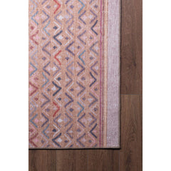 Digital Print Area Rug – Ethnic Cotton Washable Non Slip Microfiber Carpet