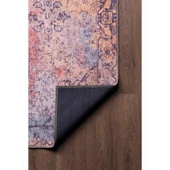 Digital Print Area Rug | Washable Non Slip Cotton Ethnic Style Carpet