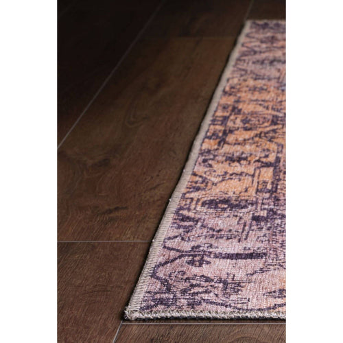 Digital Print Area Rug | Washable Non Slip Cotton Ethnic Style Carpet