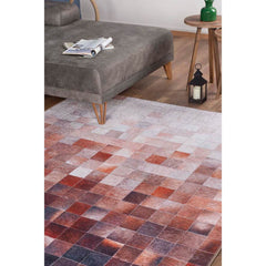 Digital Print Area Rug – Geometric Cotton Soft Microfiber Washable Non Slip Carpet