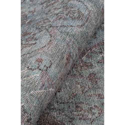 Genevieve Green Medallion Cotton Digital Print Area Rug