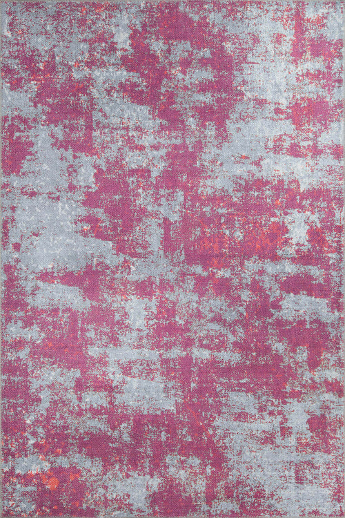 Modern Cotton Area Rug - Purple Washable Non Slip Soft Microfiber Carpet