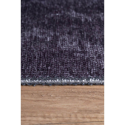 Digital Print Area Rug - Washable Non Slip Geometric Cotton Rug for Living Room