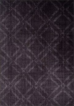 Digital Print Area Rug - Washable Non Slip Geometric Cotton Rug for Living Room