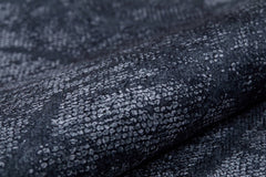 Anthracite Striped Area Rug – Digital Print Rug | Non Slip Carpet for Living Room