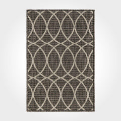 Geometric Area Rug – Washable Non Slip Chenille Cotton Carpet for Living Room