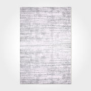 White Striped Area Rug – Machine Made Rug with Acrylic Yarn & Cotton Weft Carpet