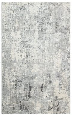 Modern Cotton Area Rug - Grey Machine Made Carpet | Dustproof, Soft Texture
