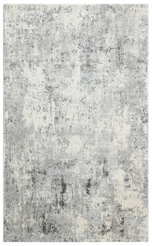 Modern Cotton Area Rug - Grey Machine Made Carpet | Dustproof, Soft Texture