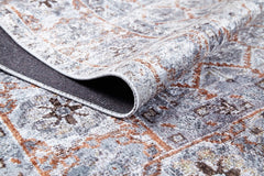 Modern Digital Print Rug – Grey Area Rug, Non Slip, Antibacterial Floor Mat