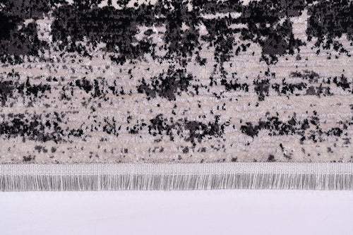 Alyssay Black Frame Machine Made Area Rug