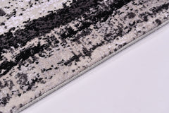 Alyssay Black Frame Machine Made Area Rug