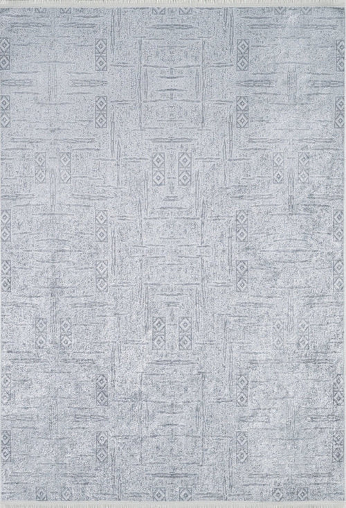 Modern Area Rug – Grey Digital Print Carpet | Antibacterial, Non Slip Washable Mat