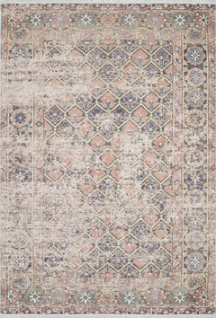 Modern Digital Print Rug - Beige Area Rug Non Slip Antibacterial Carpet