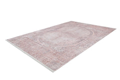 Pink Area Rug - Classic Digital Print Rug | Washable, Non Slip, Antibacterial Carpet