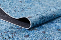 AnjeroSucensk Blue Classic Digital Print Area Rug