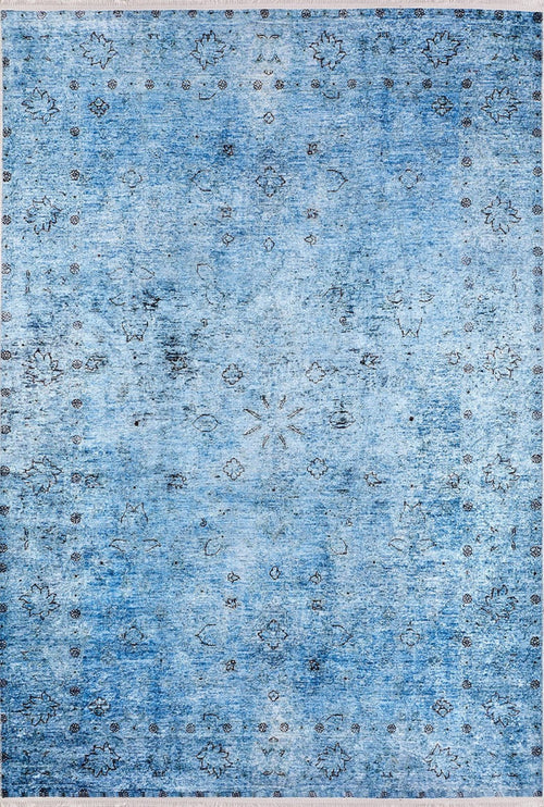 AnjeroSucensk Blue Classic Digital Print Area Rug