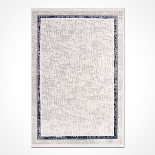 Annie Grey Frame Machine Made Area Rug