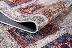 Apodaca Grey Geometric Digital Print Area Rug