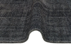 Modern Area Rug - Anthracite Color Machine Made Carpet for Living Room