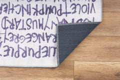 Digital Print Area Rug – Washable Non Slip Cotton Microfiber Rug for Living Room