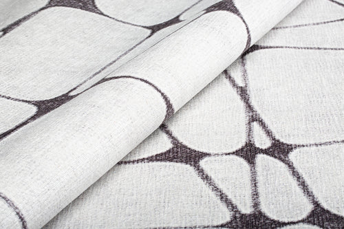 Digital Print Area Rug – Washable Non Slip Cotton Geometric Pattern Rug for Living Room