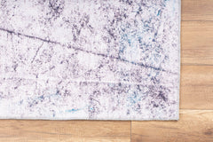 Modern Cotton Area Rug – Washable Non Slip Soft Microfiber Rug for Living Room