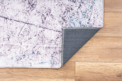 Modern Cotton Area Rug – Washable Non Slip Soft Microfiber Rug for Living Room