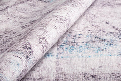 Modern Cotton Area Rug – Washable Non Slip Soft Microfiber Rug for Living Room