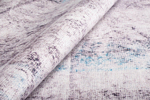 Modern Cotton Area Rug – Washable Non Slip Soft Microfiber Rug for Living Room