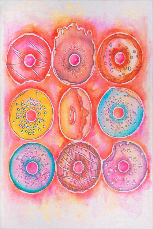 Kitchen Rug Washable Non Slip Cotton Mat - Soft Microfiber, Thick Cushioned Carpet