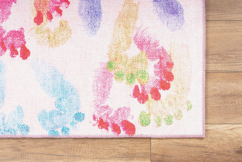 Kids Digital Print Rug - Washable Non Slip Thick Plush Cotton Microfiber Area Rug For Children