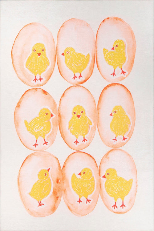 Kids Digital Print Rug – Washable Non Slip Yellow Polyester Yarn Soft Microfiber Carpet